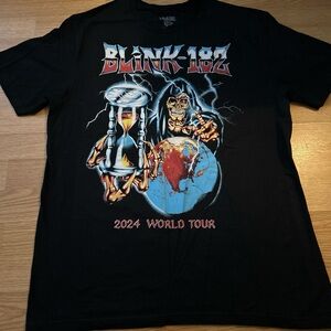 Blink-182 2024 tour shirt